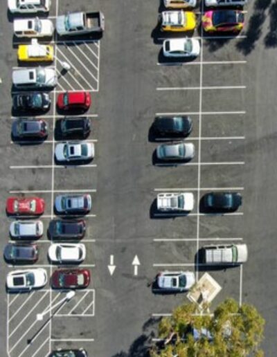 Sydney City car park line marking